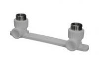 Комплект настенный для смесителя 25х3/4" н.р. (12/3) (Valfex) СЕРЫЙ